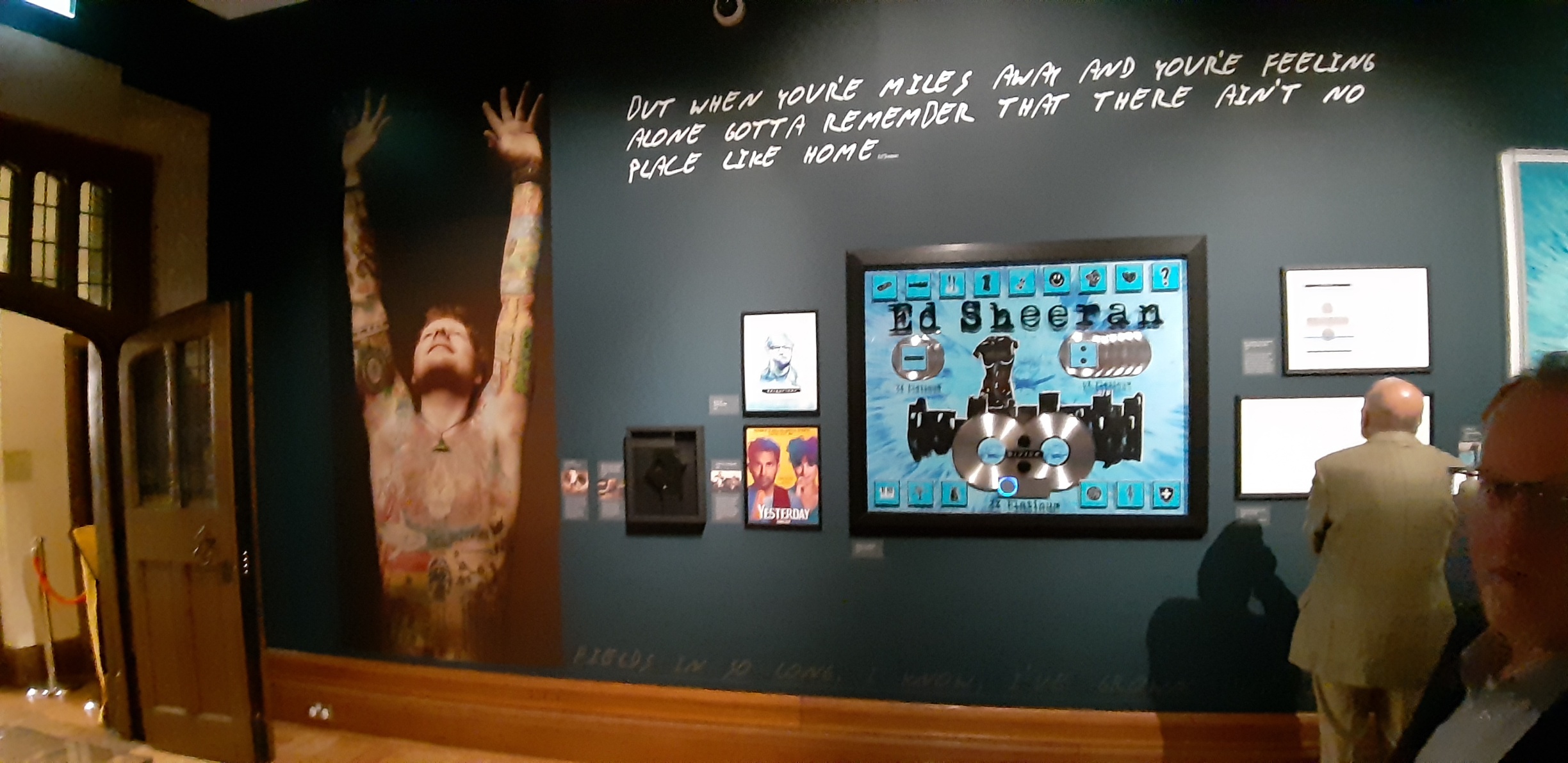 ed sheeran made in suffolk exhibition